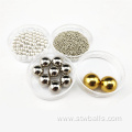 0.5mm-200mm silver coated plated steel ball